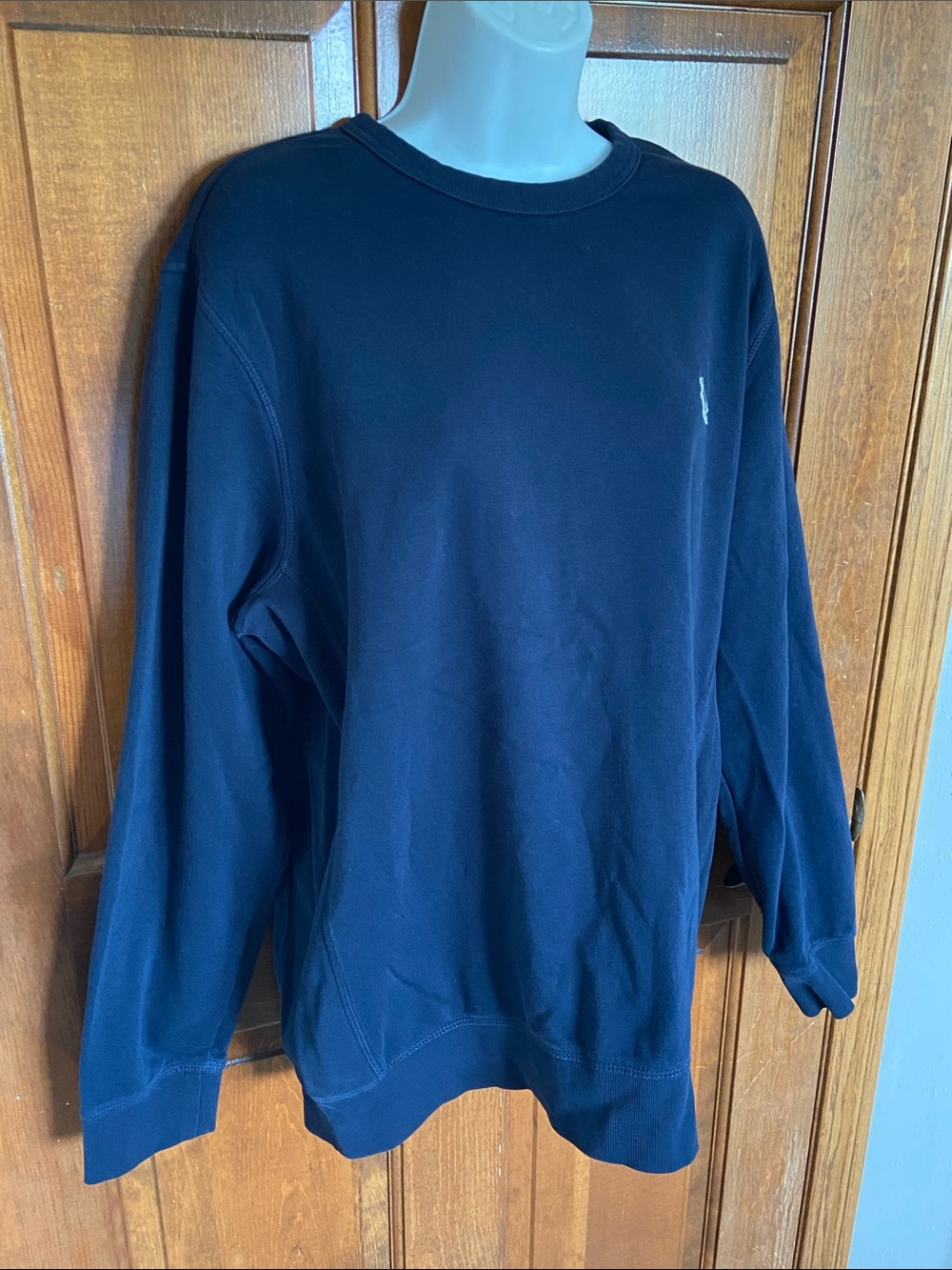 Original Penguin Sticker Pete Fleece Sweatshirt soft warm comfort Size Large - Picture 3 of 10